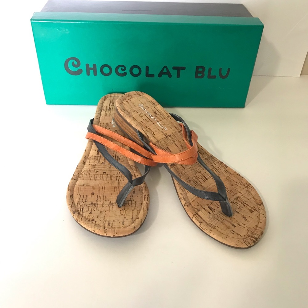 ♦️SOLD♦️Cork Sandals New In Box - Picture 7 of 8